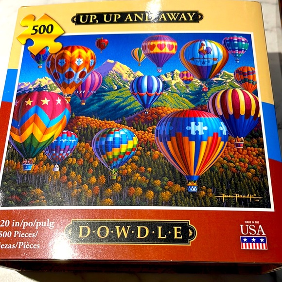 💙💙NIB/Dowdle 500 piece puzzle in Velcro keep sake box. 16 x 20 “ pieces - Picture 2 of 7